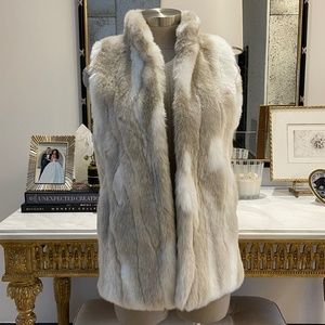 Faux Fur Hook Vest from Fabulous Furs NWT